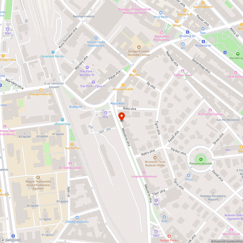 Sérült fedlap a Mészáros utca 22-nél bejelentés helye