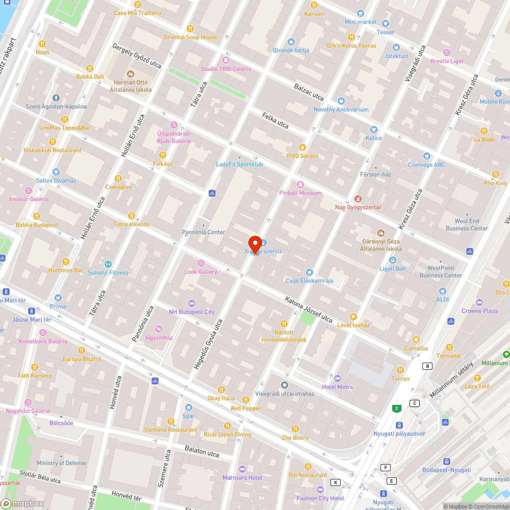 Kitakart jelzőtábla bejelentés helye