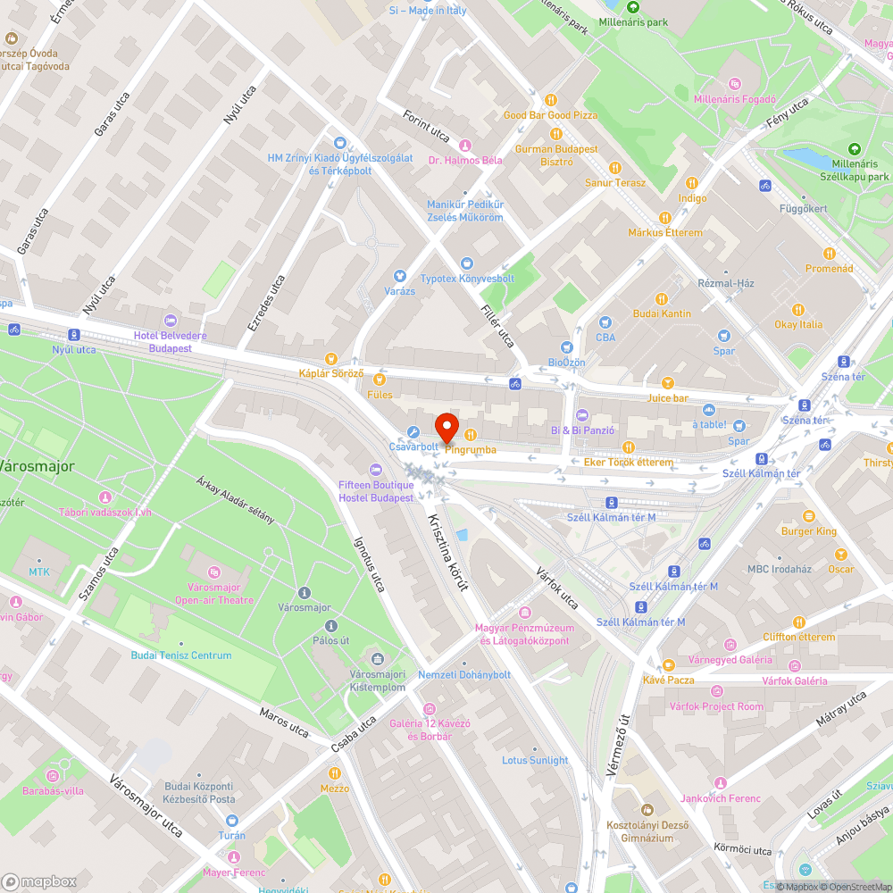 Zebra előtt parkolnak bejelentés helye