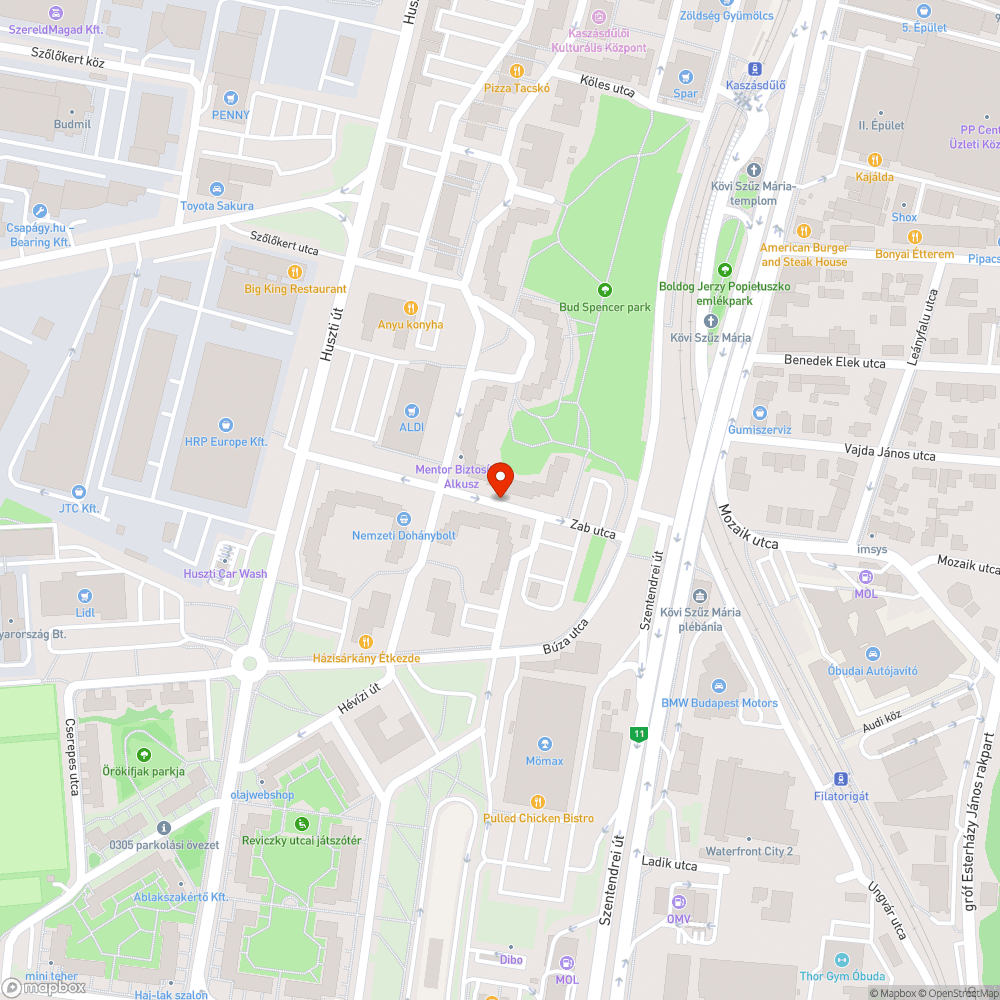 Tisztességes méretű kátyú bejelentés helye