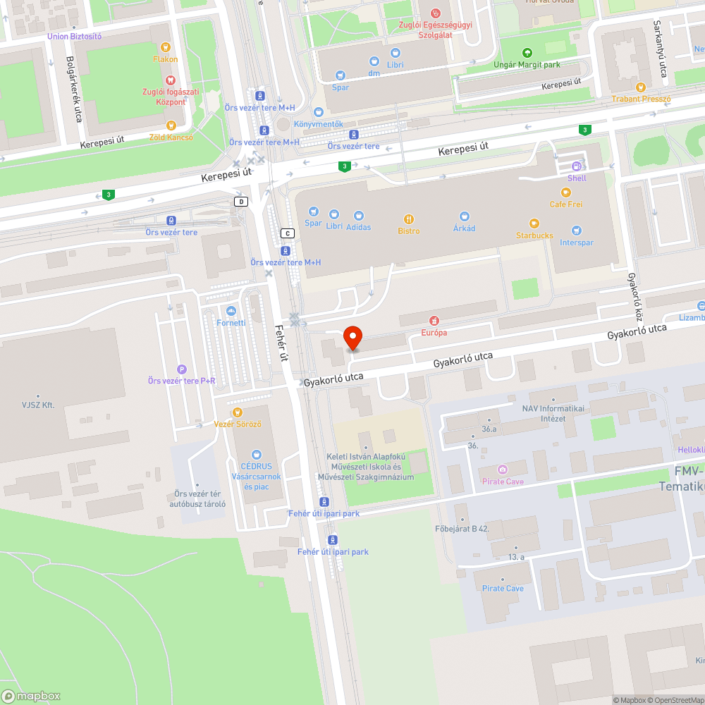 Fejreállt zsákutca tábla bejelentés helye