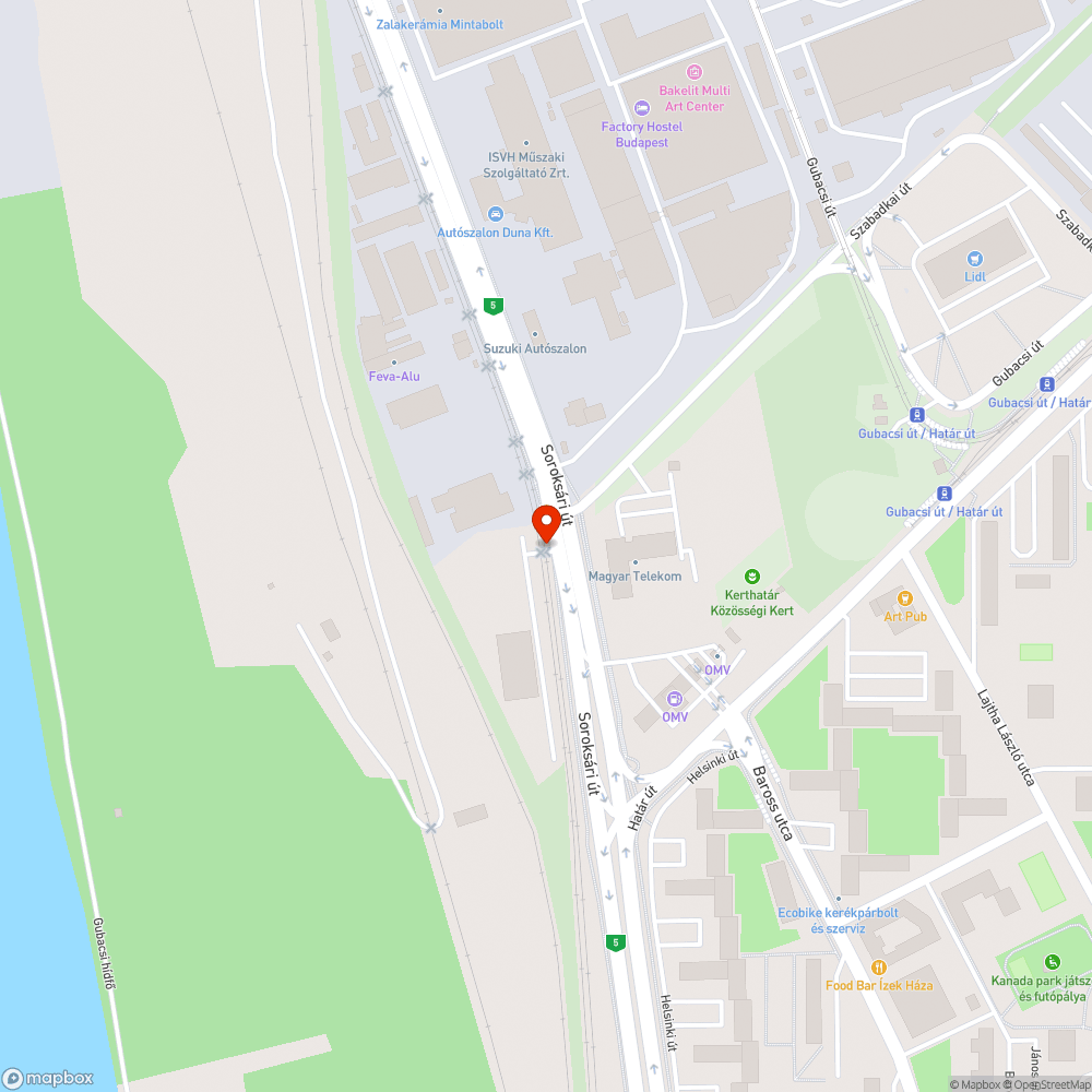 Szétcsúszott Andráskereszt bejelentés helye