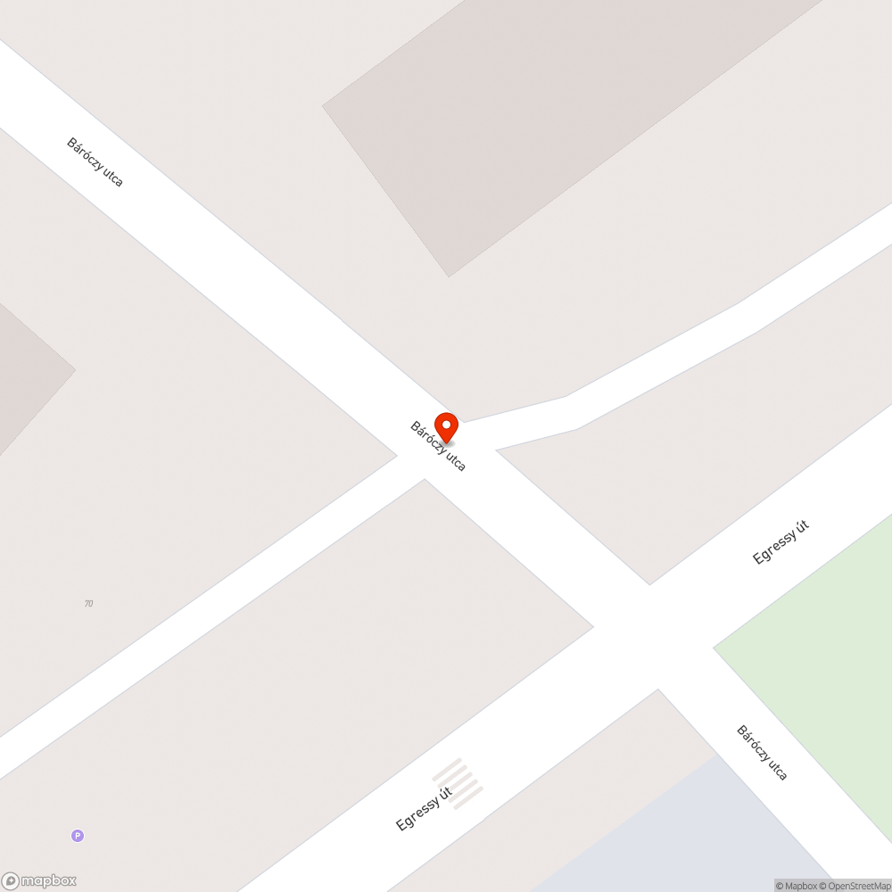 Mély kátyú bejelentés helye