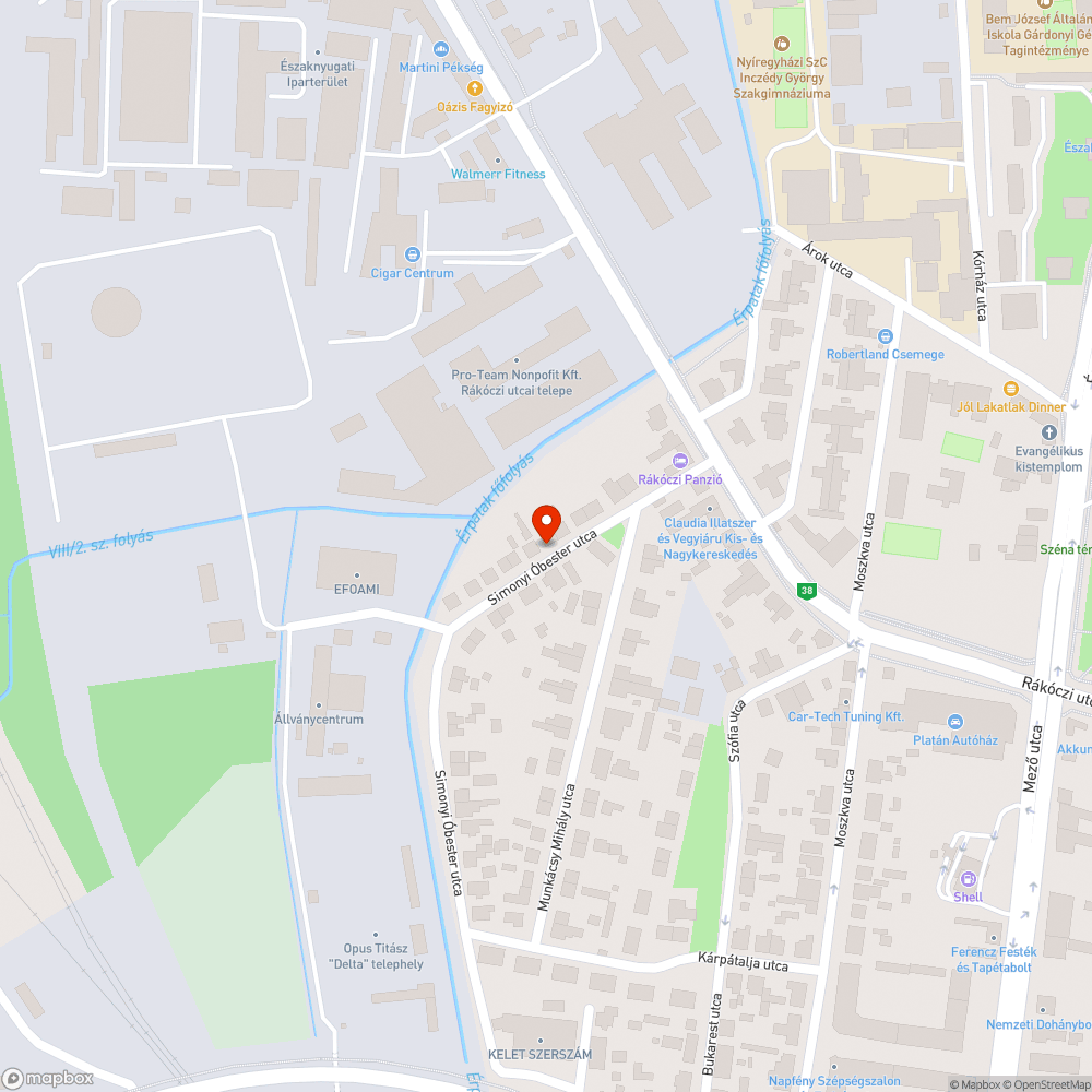 30? Nem. bejelentés helye