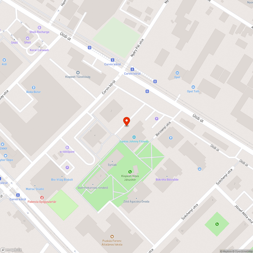 Lépcsôhiba bejelentés helye