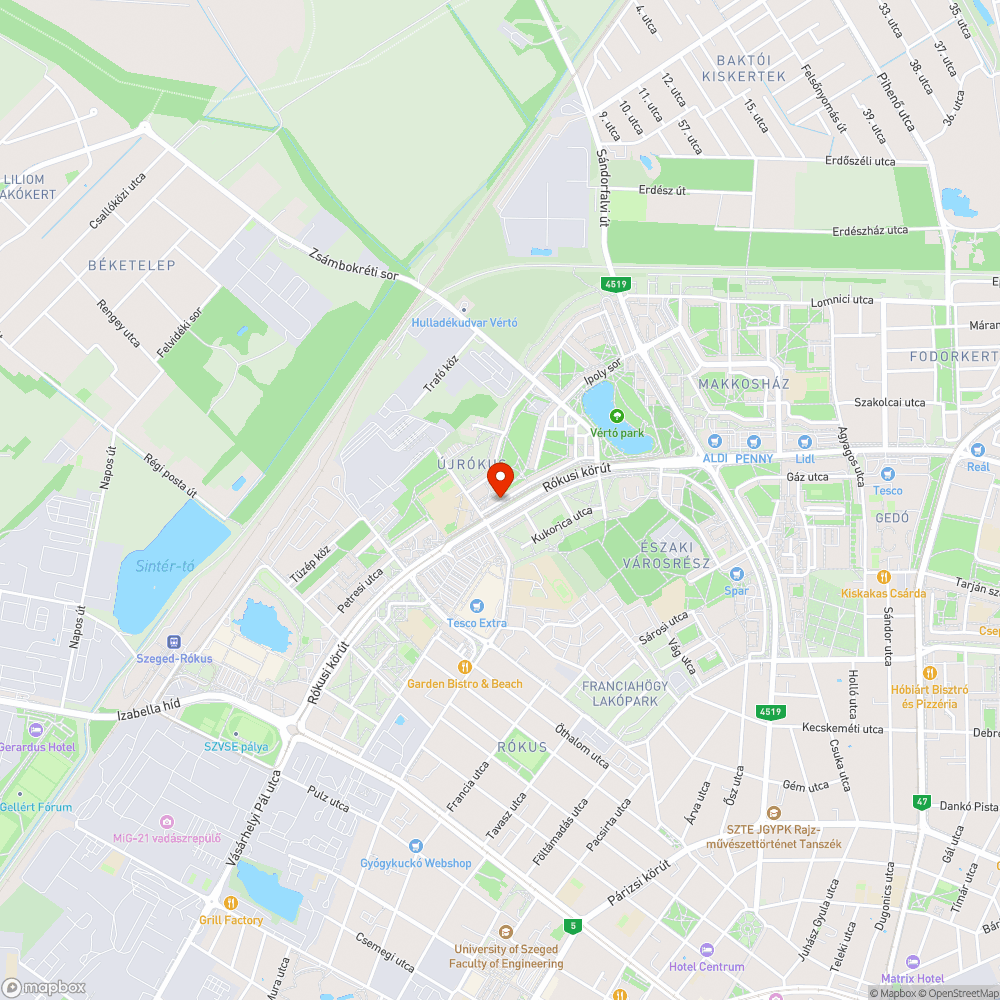 Útburkolati kivágások bejelentés helye