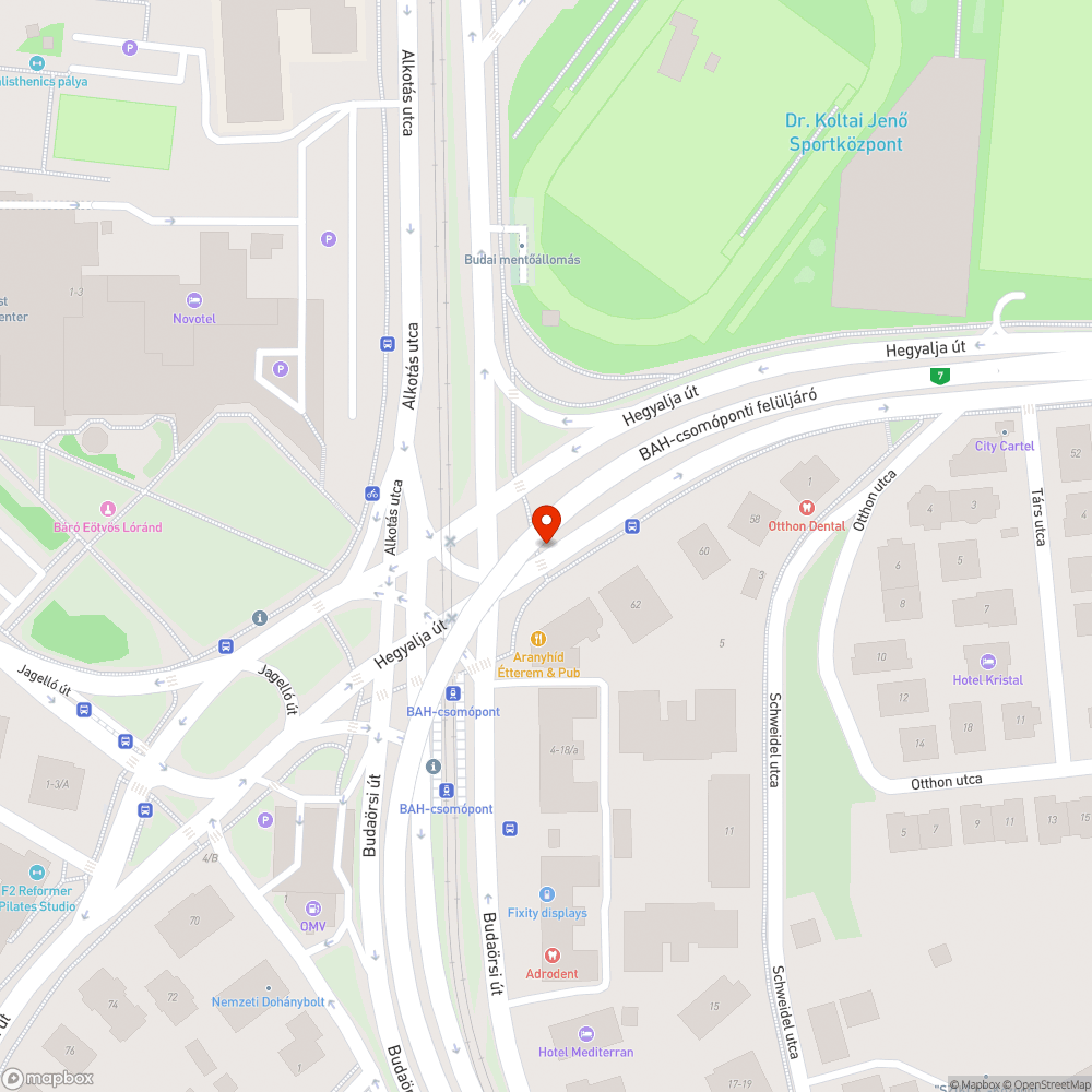 Leomlott darabok bejelentés helye