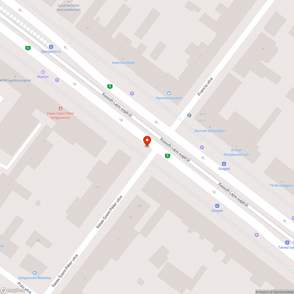 Kifakult és megdőlt táblák bejelentés helye