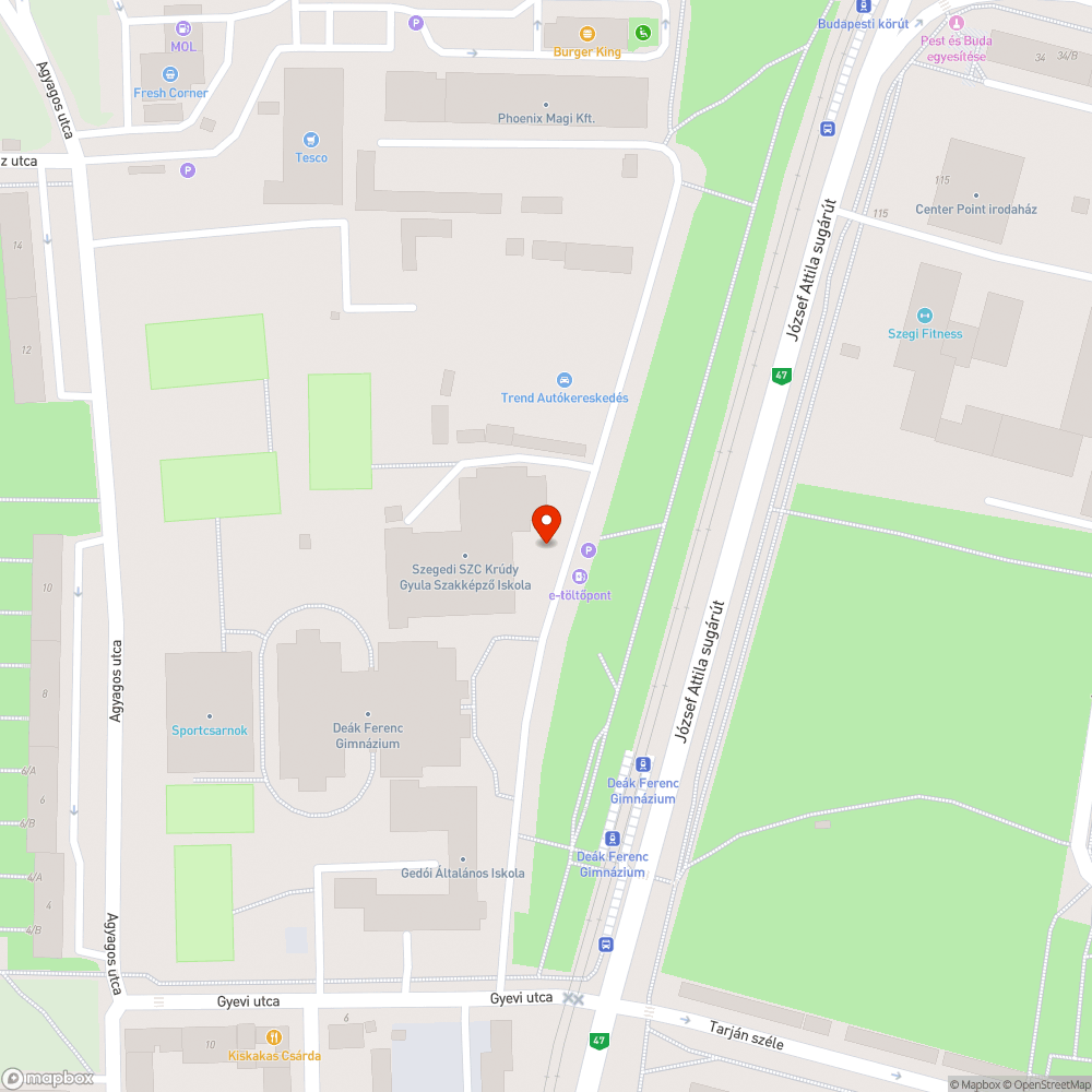 Siralmas állapotban a járda a Krúdy suli előtt bejelentés helye