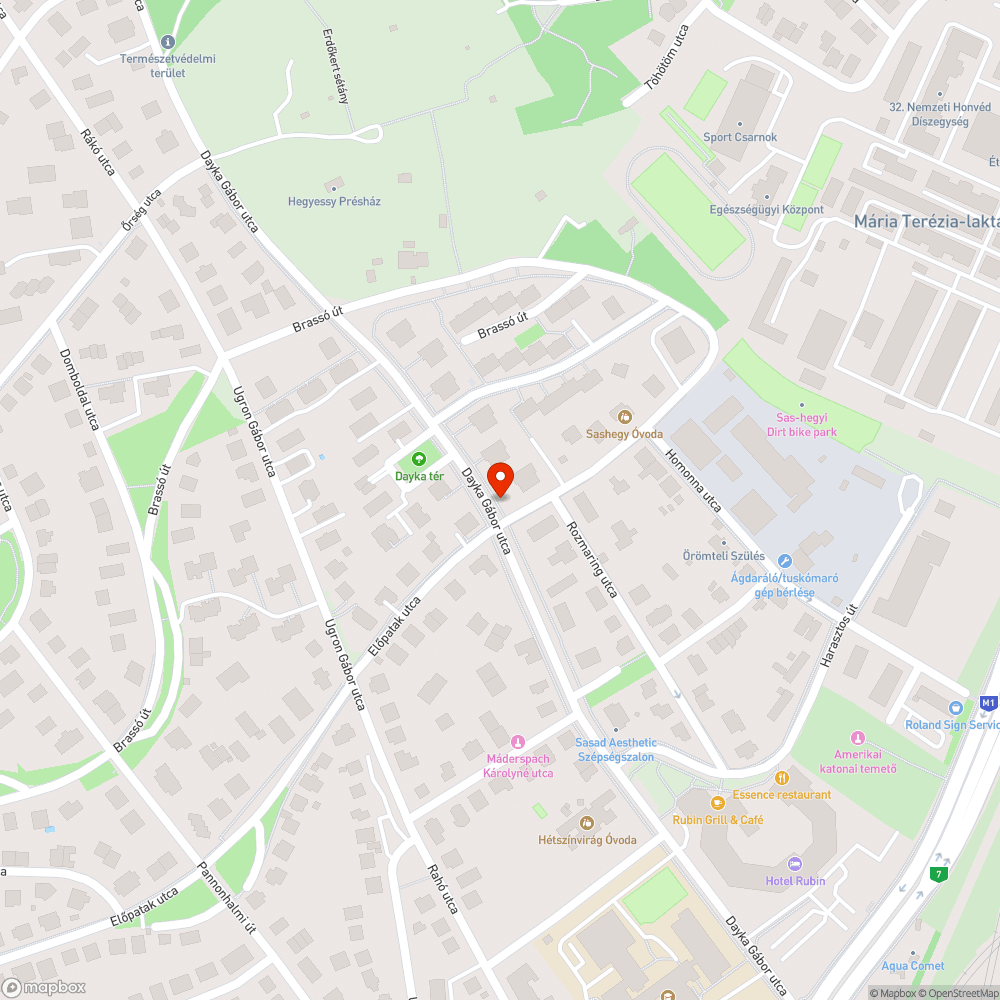 Illegális zöldhulladék lerakás az Előpatak - Dayka Gábor utca sarkán bejelentés helye