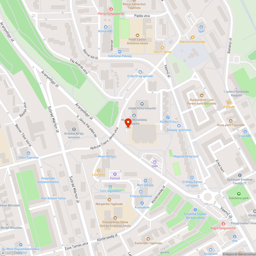 kiálló, mozgó járdalapok bejelentés helye