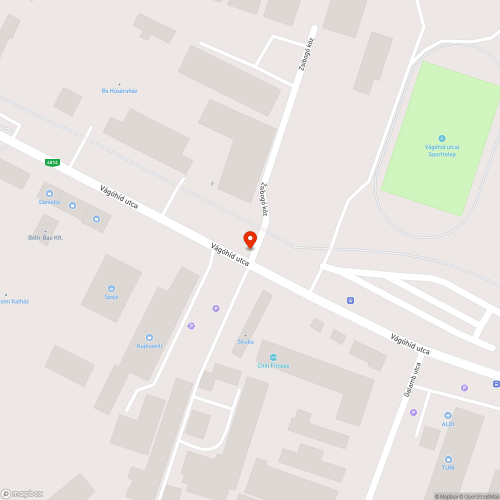 Kerékpározást indokolatlanul tiltó tábla bejelentés helye