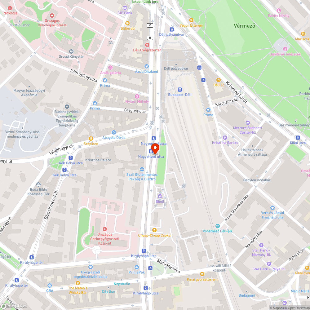 Elkopott, mozgó fedlap bejelentés helye