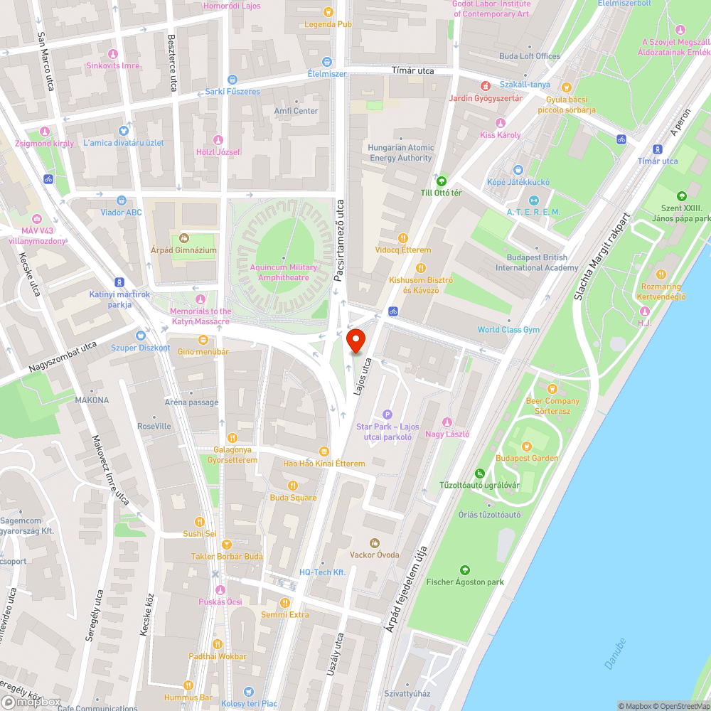 Kopott pad bejelentés helye