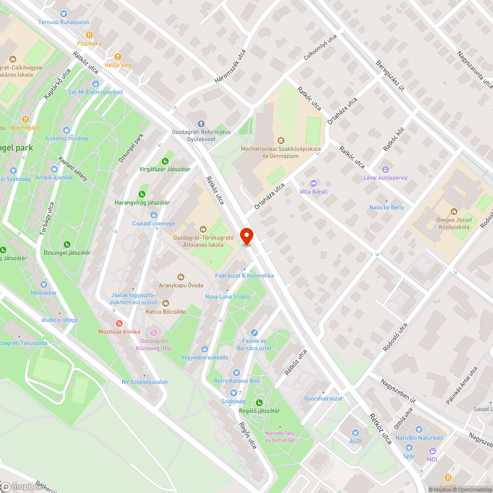 Betonba öntött vas bejelentés helye