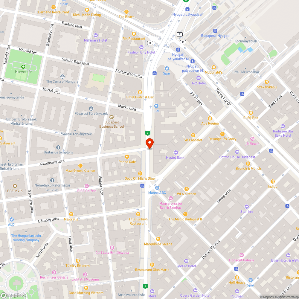 Bicikliút bevédése bejelentés helye