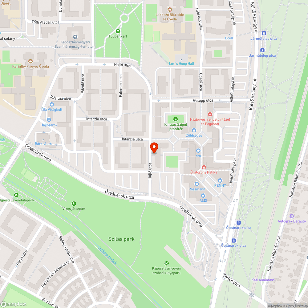 Elhagyott Daewoo bejelentés helye