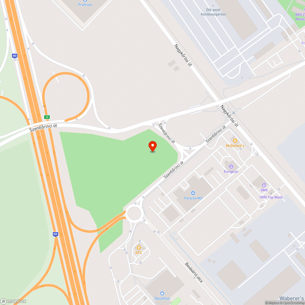 Szemétdomb Soroksár és Pestszentlőrinc határában bejelentés helye