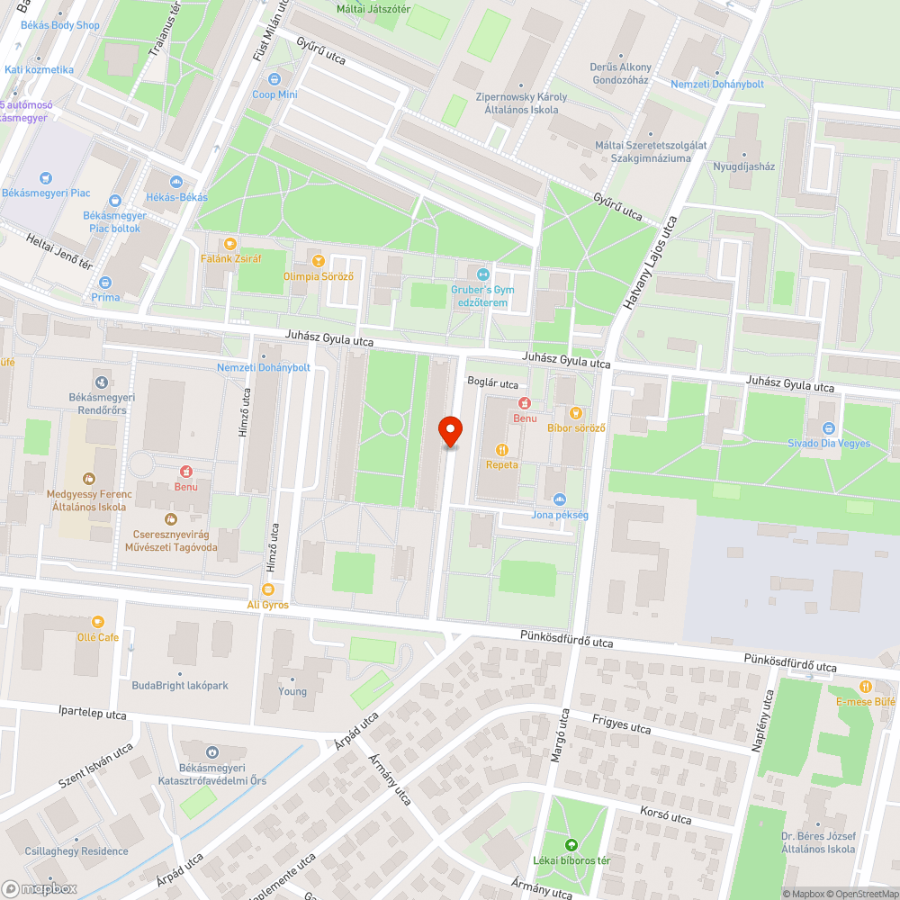 Nem ég a lámpa az utcában bejelentés helye