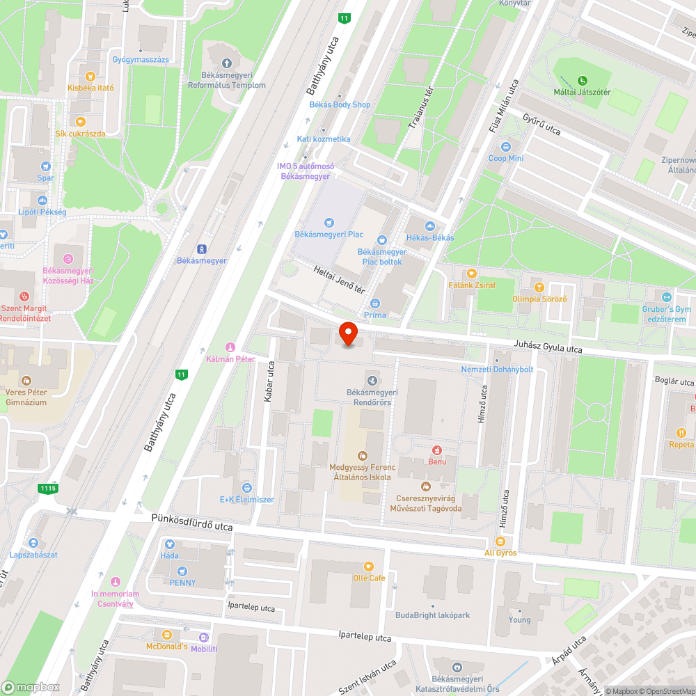 Nem ég bejelentés helye