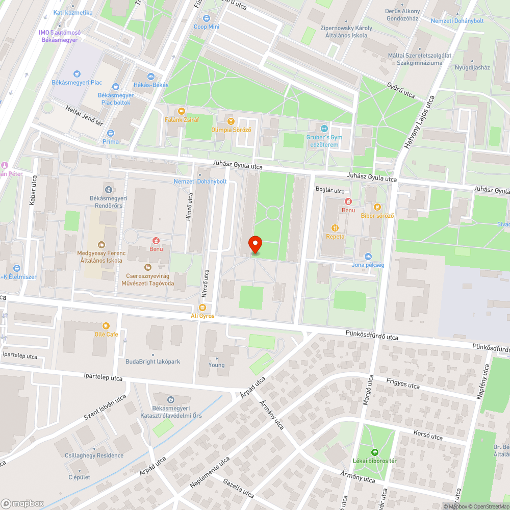 Hamarosan kidől bejelentés helye