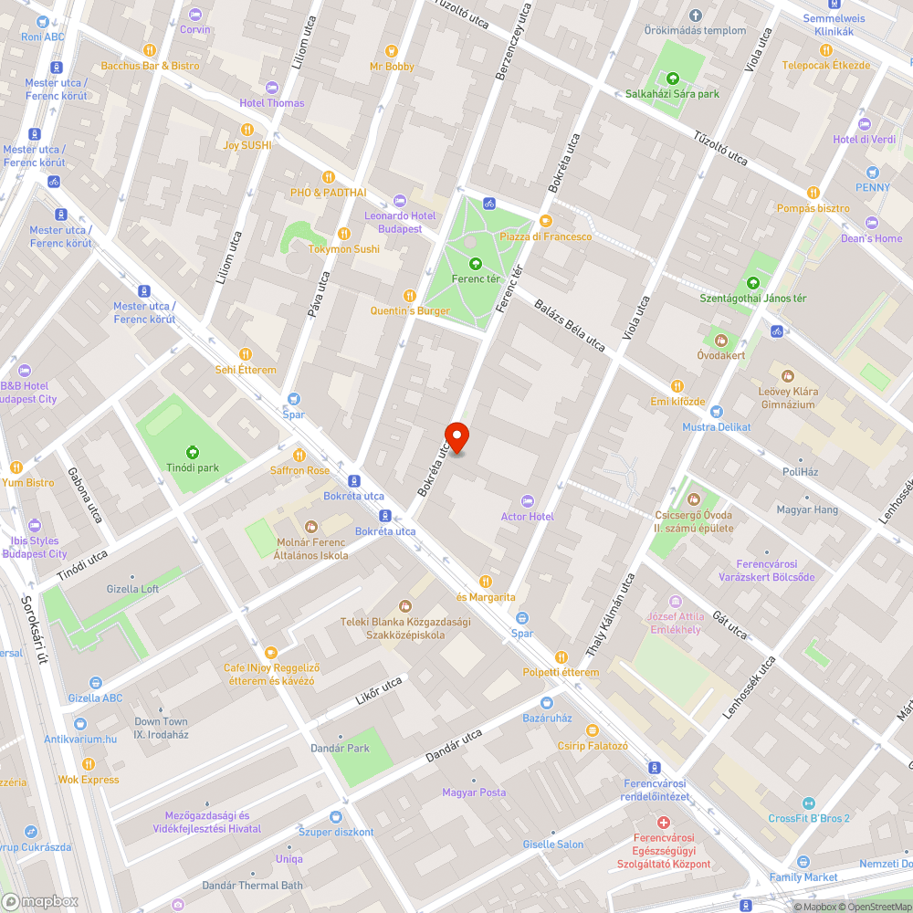 Bokreta utca parkolasgatlo oszlop kidolt bejelentés helye