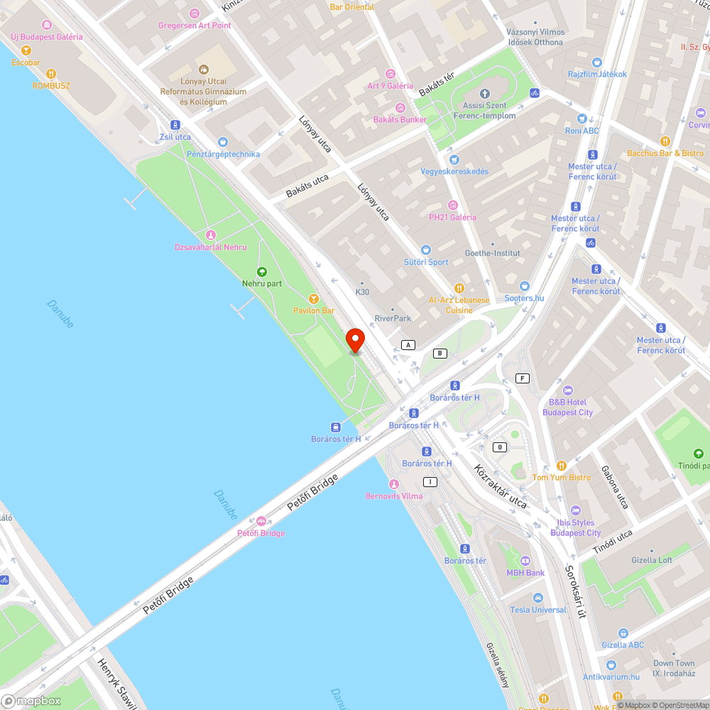 Gyűlöletbeszéd a Nehru parton bejelentés helye