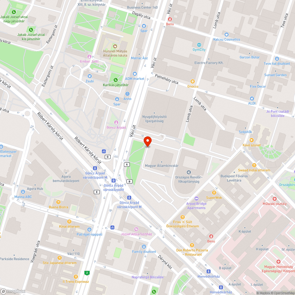 Szemét bejelentés helye