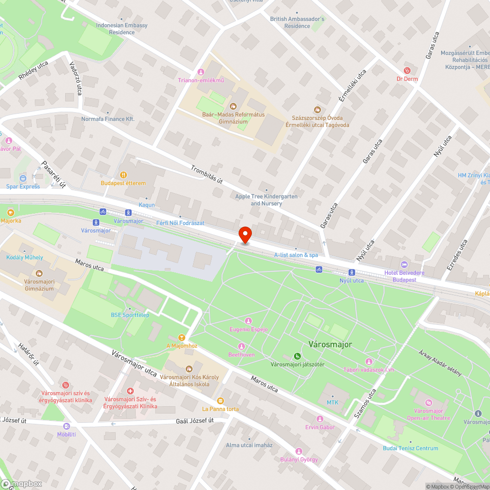 Lassújelek bejelentés helye