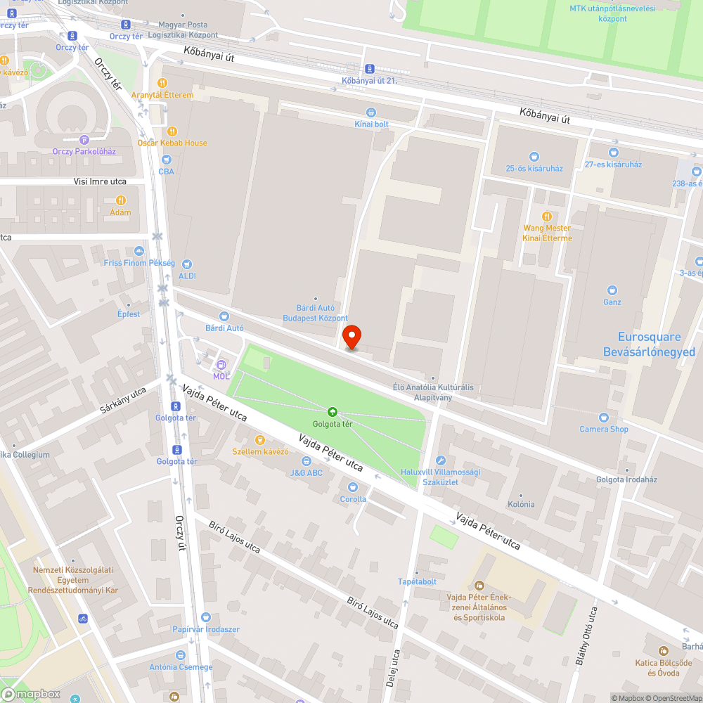 Rendszám nélküli autó bejelentés helye