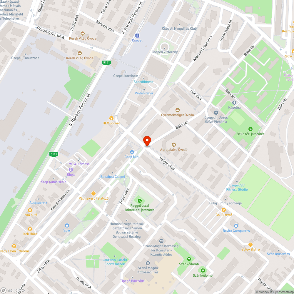 Táblák átfedésbe (Zrínyi utca - Völgy utca) bejelentés helye