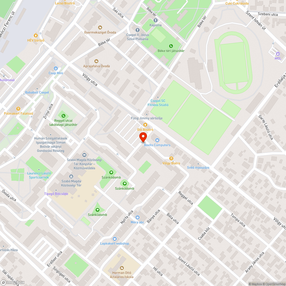 Hiányzik a kivéve kerékpárral kiegészítőtábla (Bánya utca) bejelentés helye