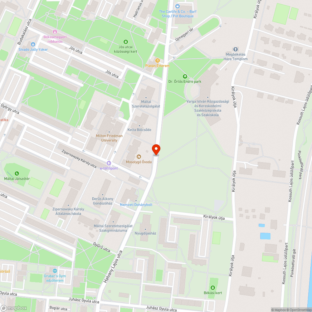 Hiányzó megállónév tábla bejelentés helye