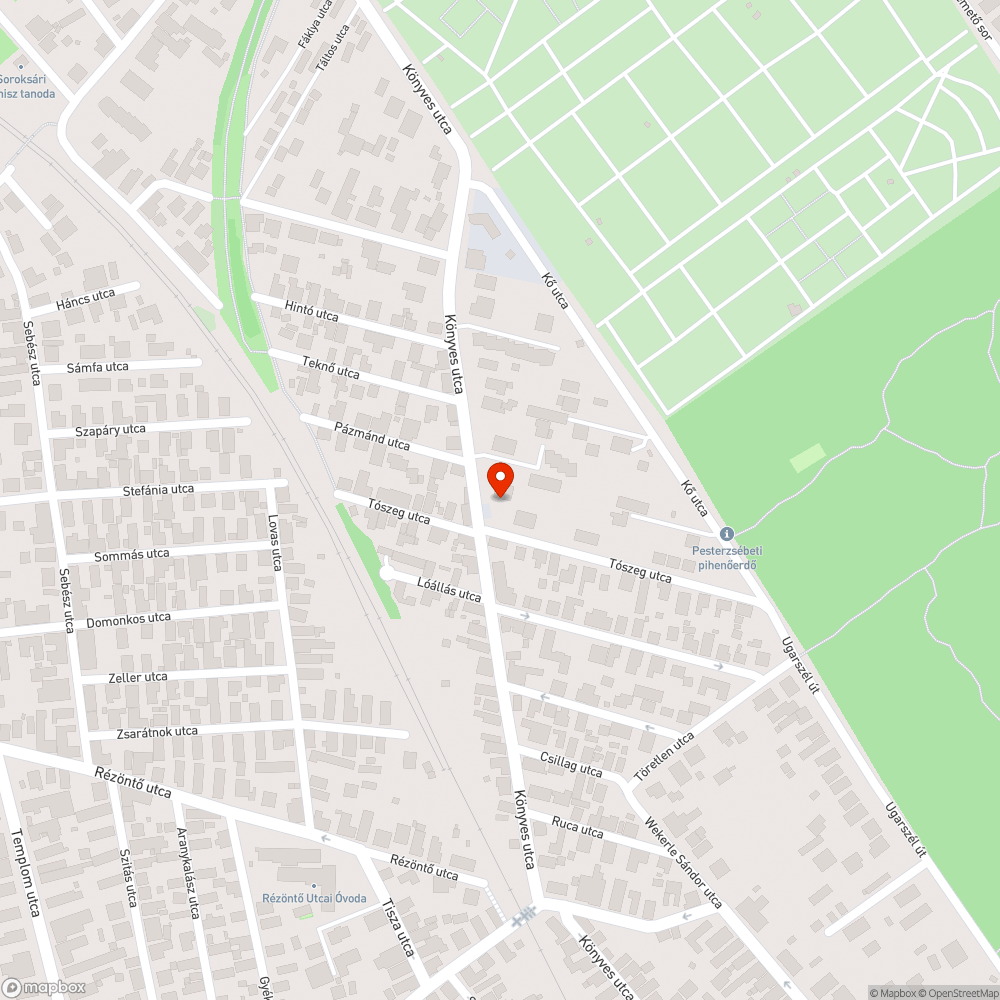 Zebrahiány Soroksár, Könyves utca. bejelentés helye