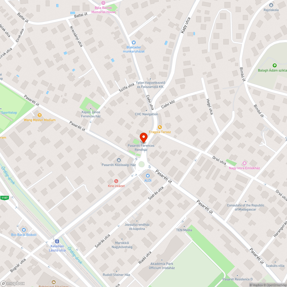 Lyukas fedlap bejelentés helye