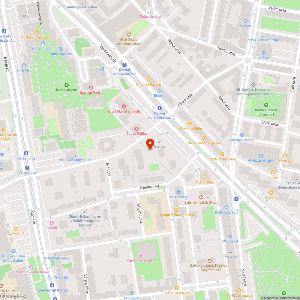 Bokorba hajított szemeteszsákok bejelentés helye