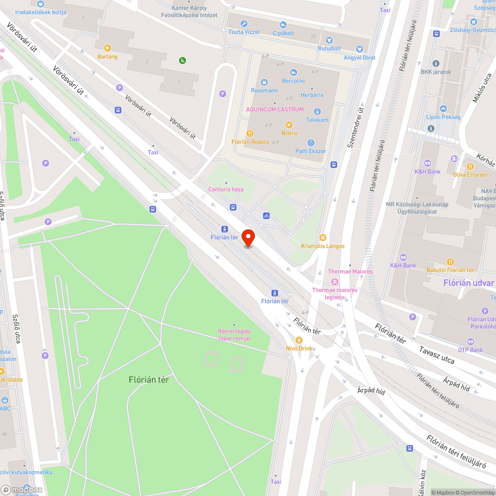 Karcos üveg bejelentés helye