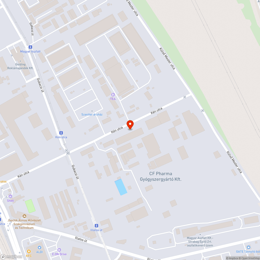 Budapest IX. kerület Kén utca útburkolat minősége bejelentés helye