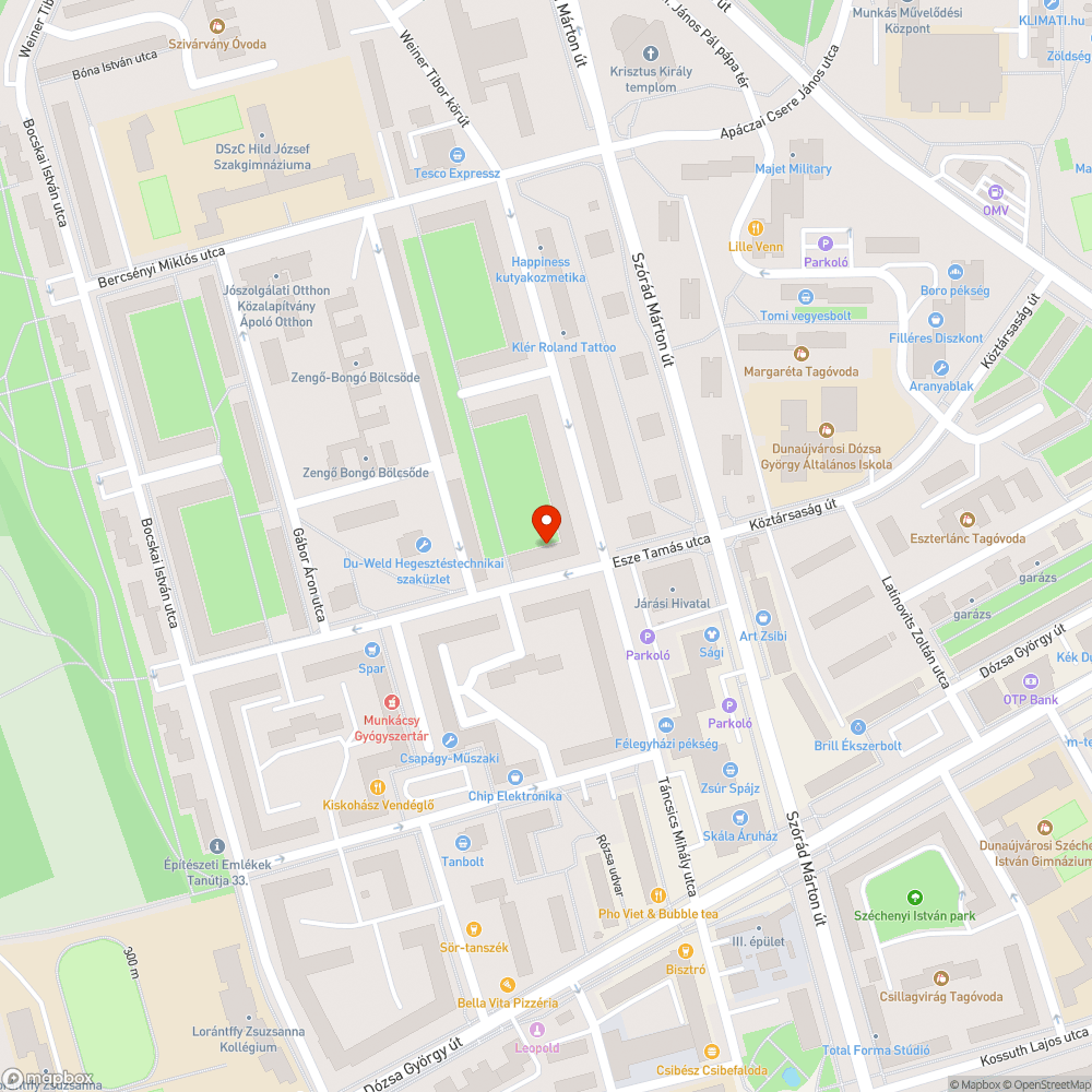 rögzítetlen szerelőnyílás takaró bejelentés helye