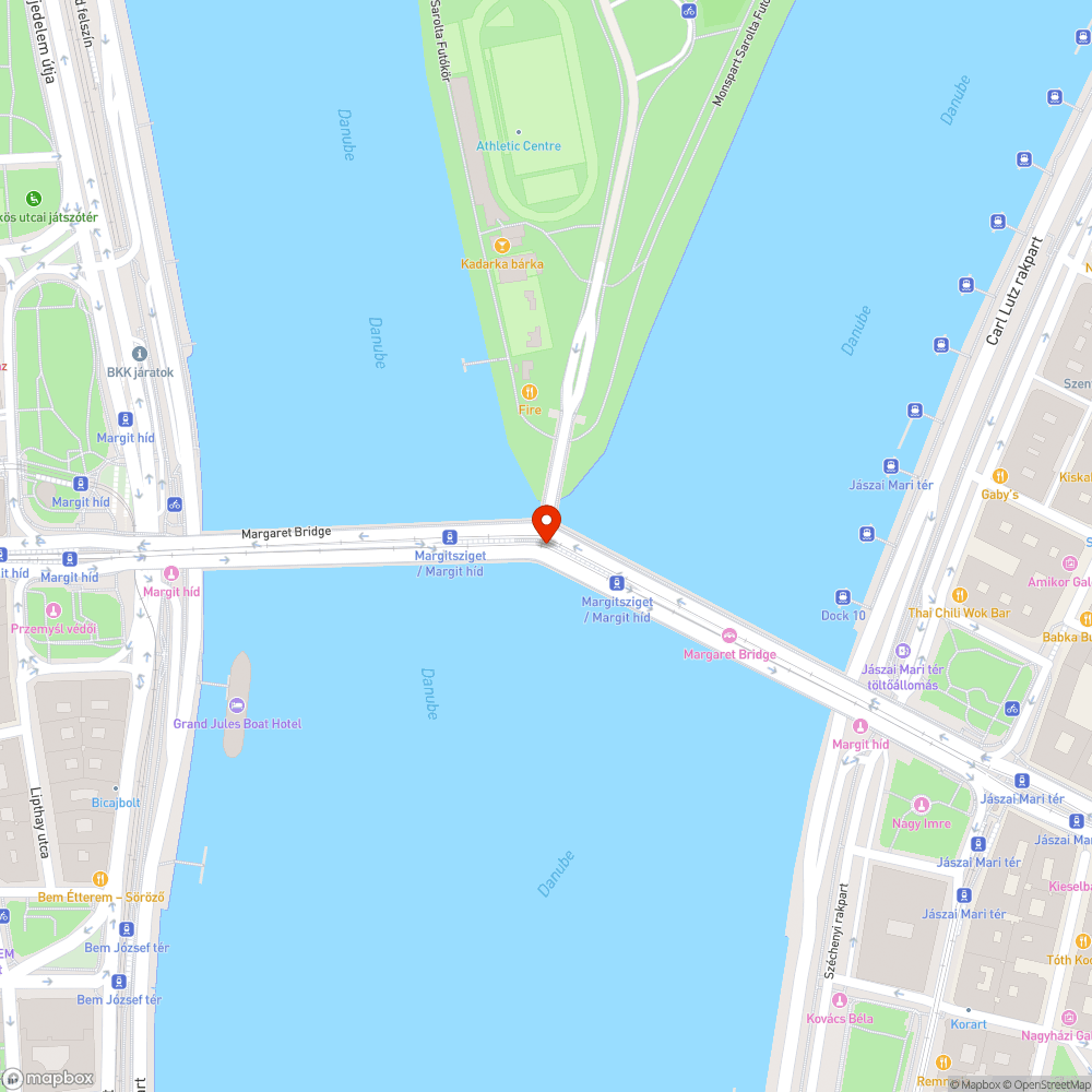 A Margit híd lámpája nem vált bejelentés helye