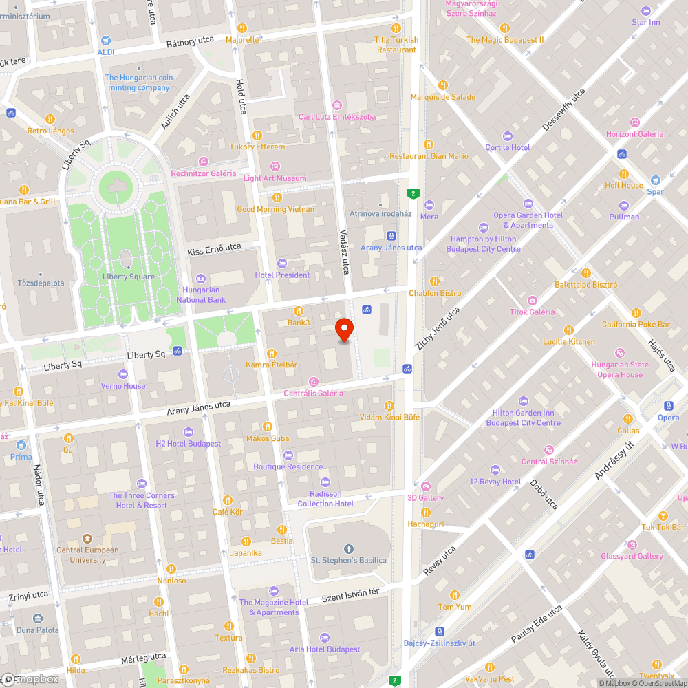 Faültetések a Podmaniczky téren 2.0 bejelentés helye