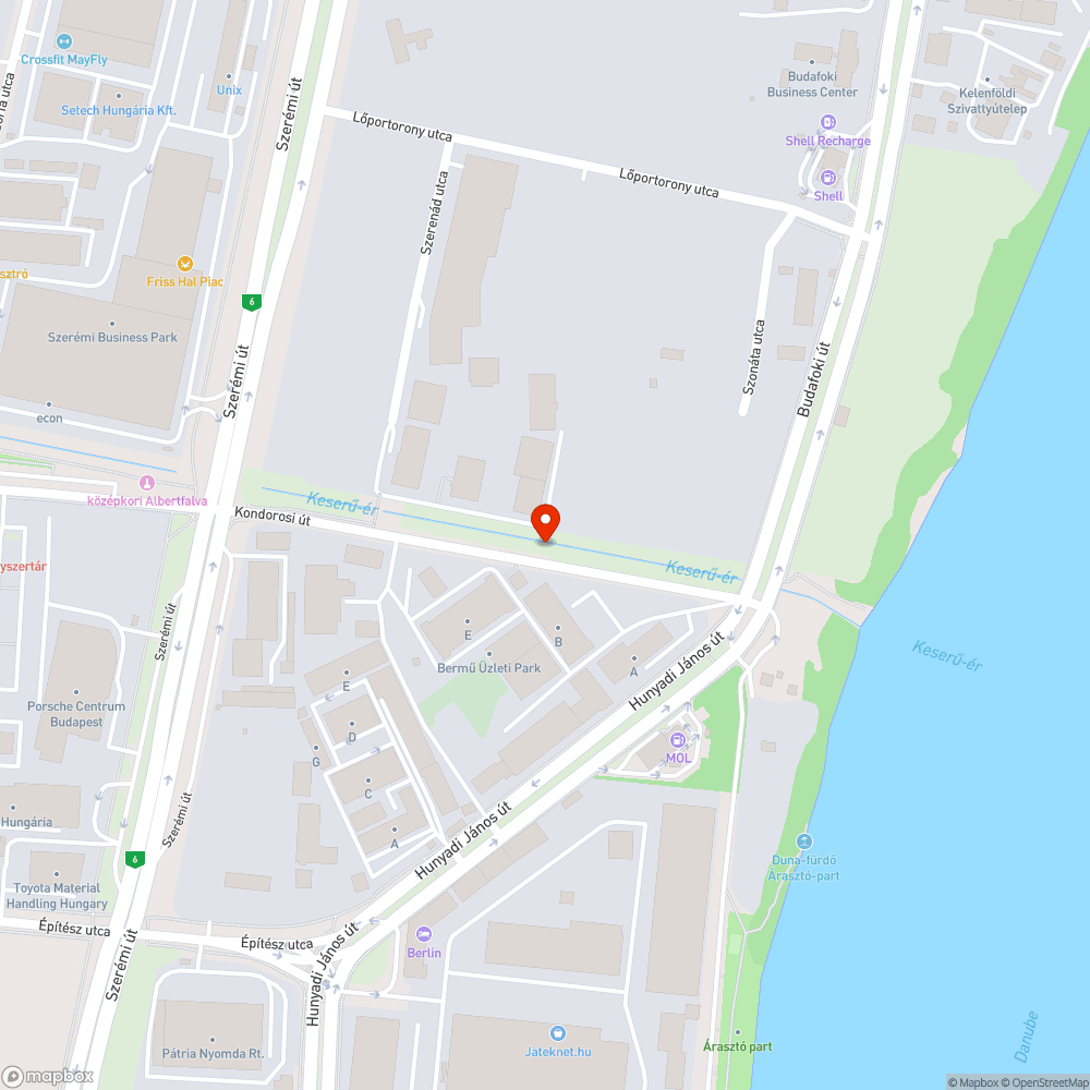 Lerakat a Kondorosi úton bejelentés helye