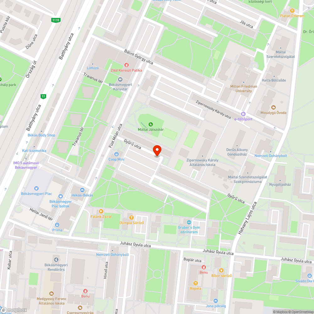 Szemét, fenyőfa bejelentés helye