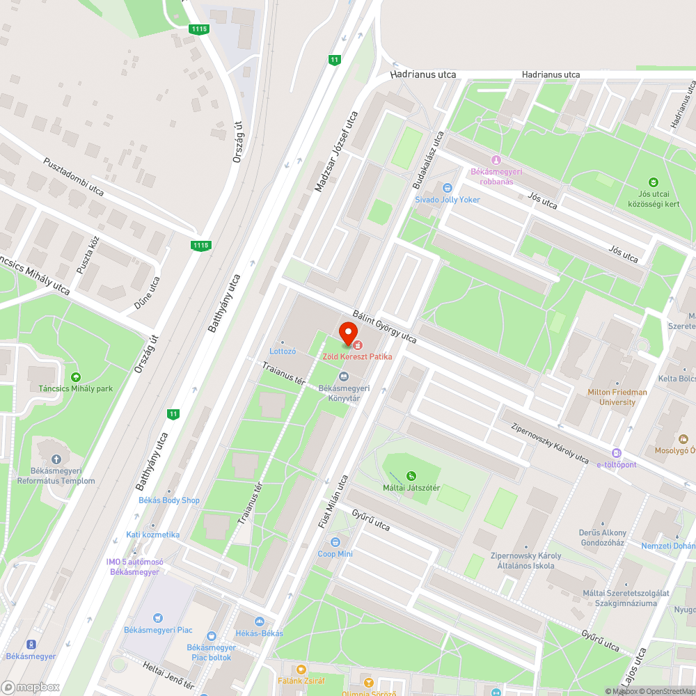 Kopott pad bejelentés helye