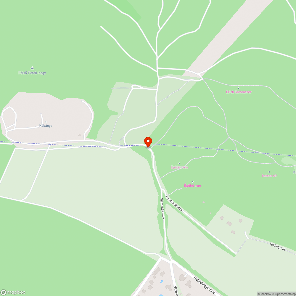 Szemétlerakás az Emelkedő utcában bejelentés helye