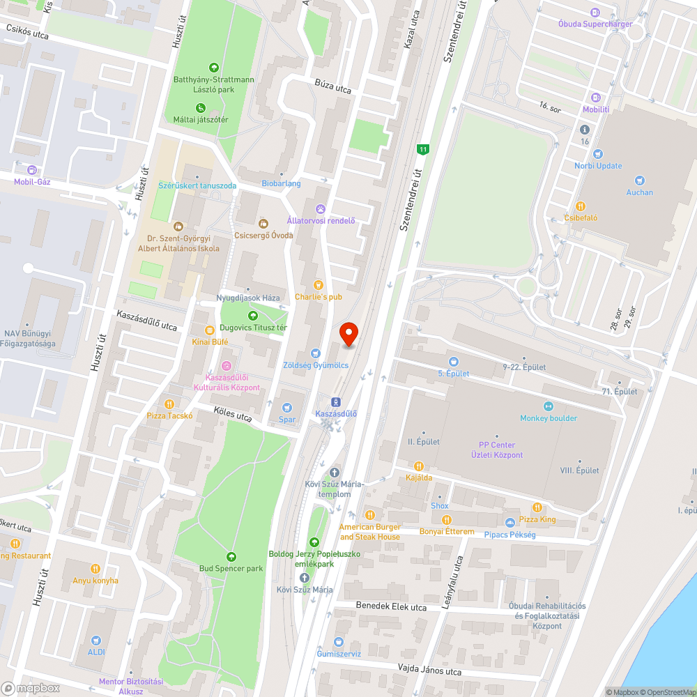 Kőtörmelékek félredobva a sínek mellett. bejelentés helye