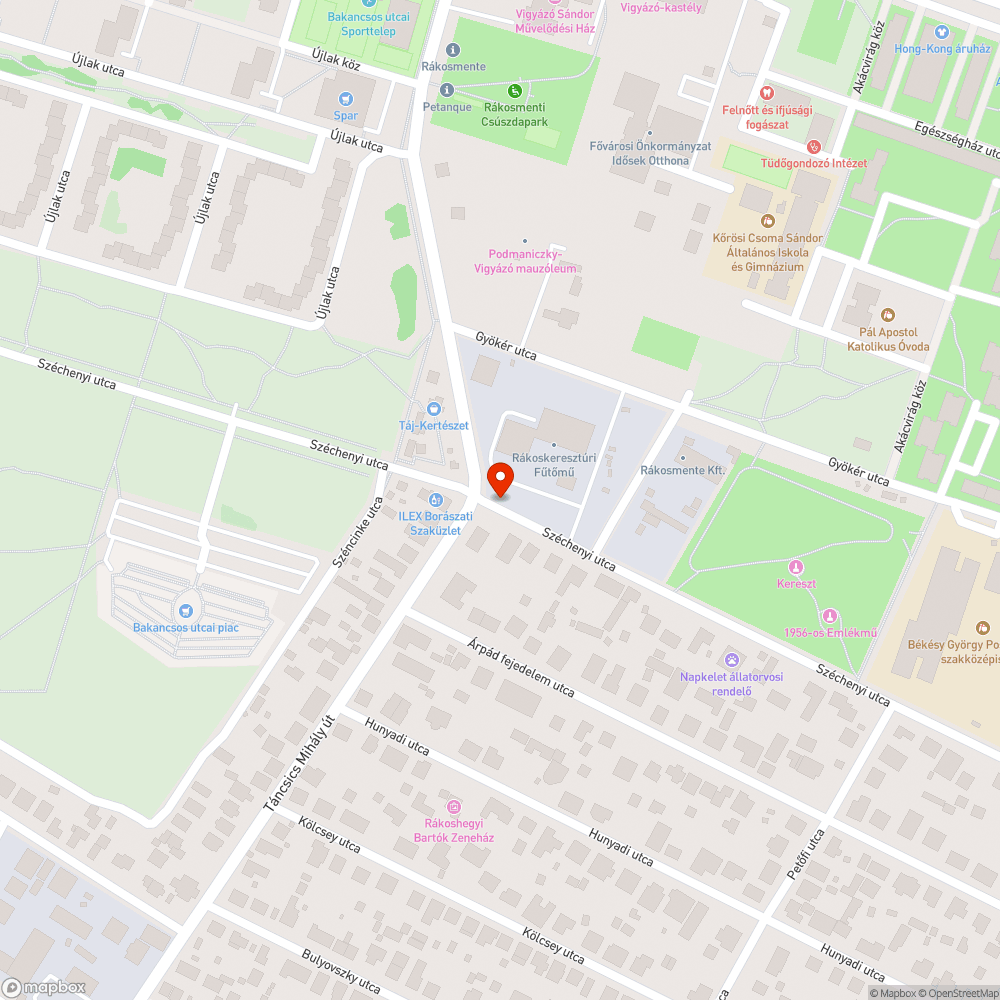 Leesik a fényterelő bejelentés helye