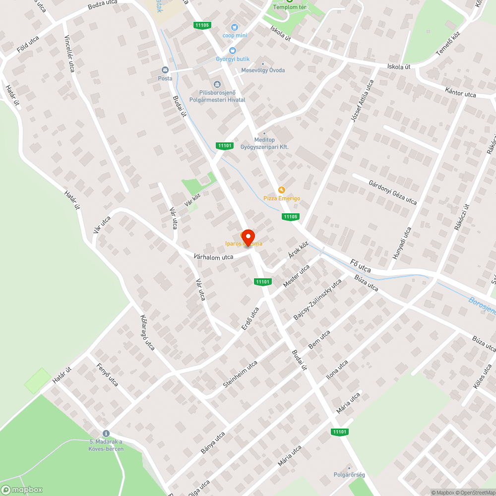 100 éves kocsma mellett hagyott hulladék bejelentés helye