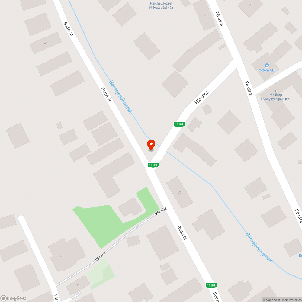 Hid u. hulladék bejelentés helye