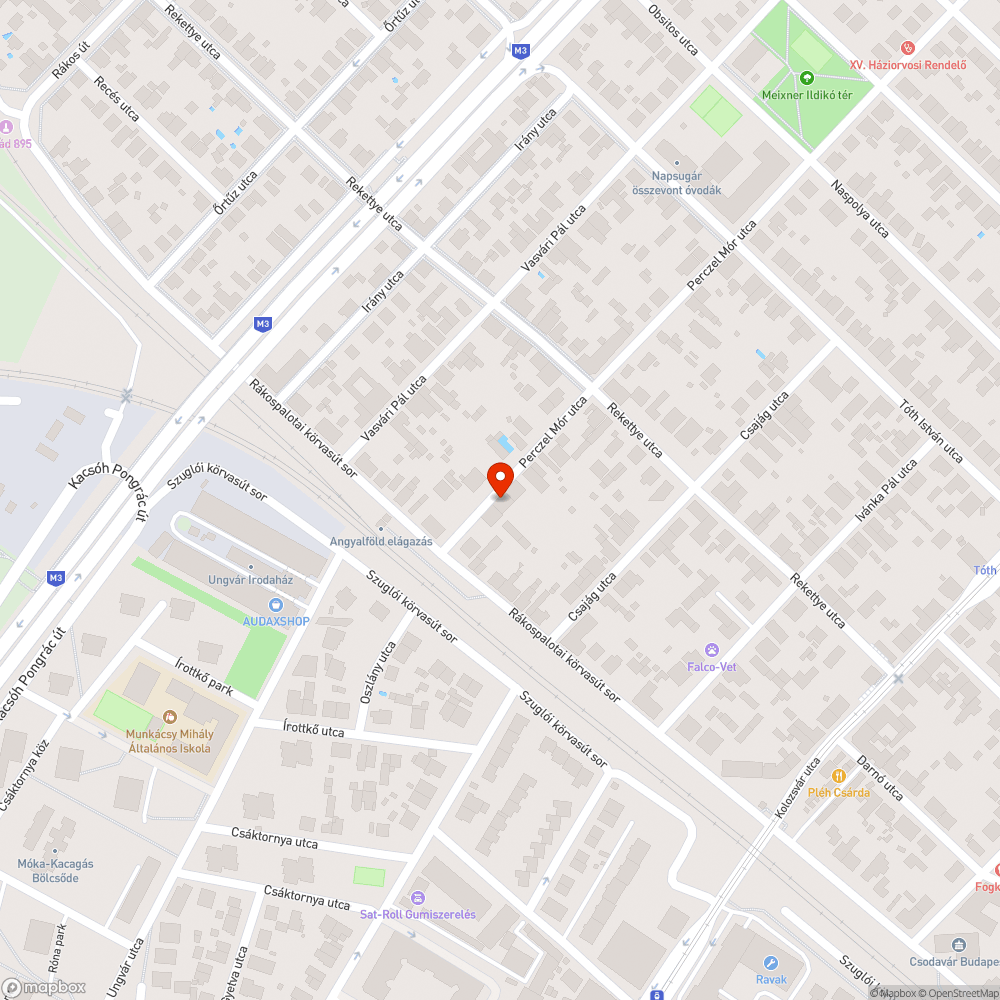 Úttest besüllyedt bejelentés helye